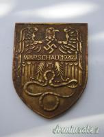 “WARSCHAUSCHILD 1944” – Scudetto da braccio Varsavia tedesco nazista (GERMANIA WW2)