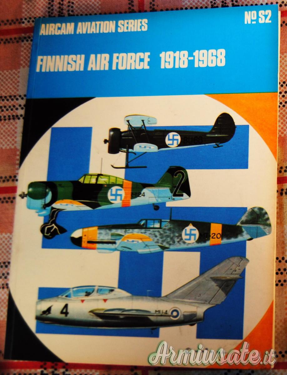 Raro libro - testo illustrato con appendice su la “FINNISH AIR FORCE 1918-1968” (FINLANDIA WW2) Raro libro - testo illustrato con appendice su la “FINNISH AIR FORCE 1918-1968” (FINLANDIA WW2)
