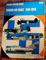Raro libro - testo illustrato con appendice su la “FINNISH AIR FORCE 1918-1968” (FINLANDIA WW2)