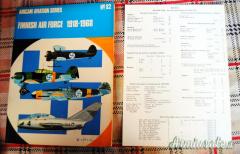 Raro libro - testo illustrato con appendice su la “FINNISH AIR FORCE 1918-1968” (FINLANDIA WW2)