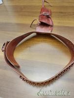 Cinturone Western in cuoio Bruno Holster Cinturone Western in cuoio Bruno Holster