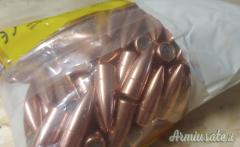 Bossoli primo sparo 7.62x39 e ogive cal 30 FMJ 123gr