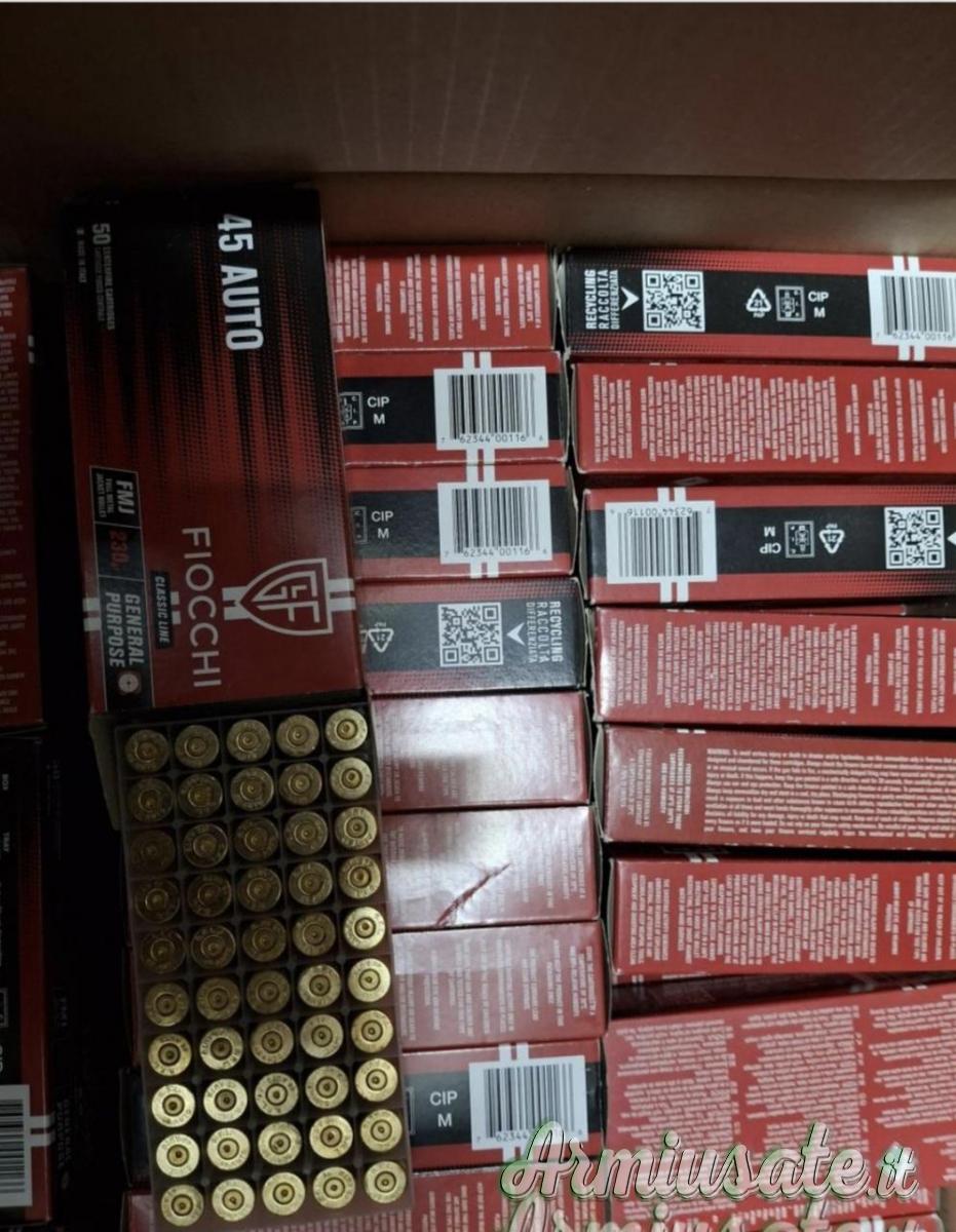 Cedo bossoli 45 ACP fiocchi di primo sparo Cedo bossoli 45 ACP fiocchi di primo sparo