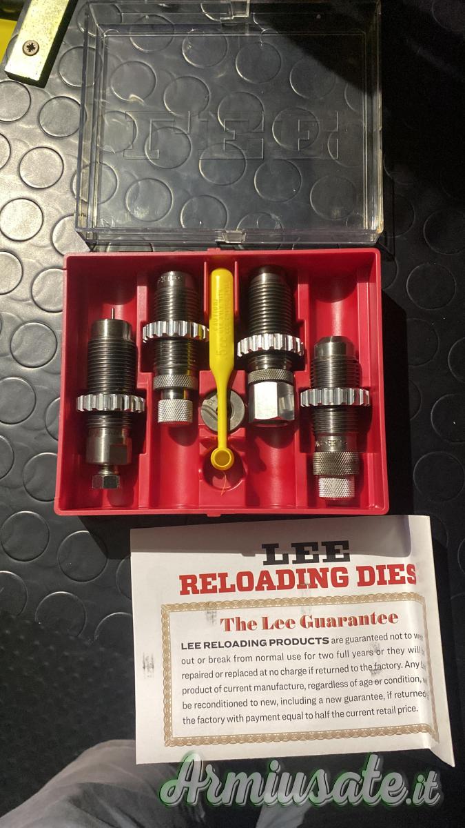 Lee Deluxe Carbide 4 die set 9mm Lee Deluxe Carbide 4 die set 9mm
