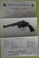 REVOLVER SMITH & WESSON - K22 MASTERPIECE - mod.17 -2 - CANNA 6 