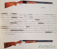 FUCILE SOVRAPPOSTO L. FRANCHI SPA- mod. ALCIONE - Cal. 12