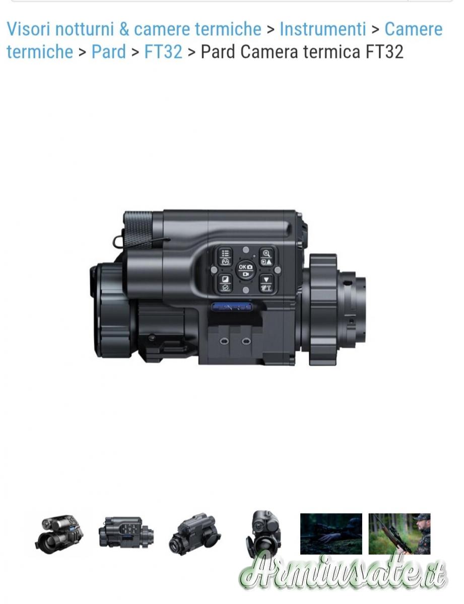 Clip on termico pard ft32 Clip on termico pard ft32