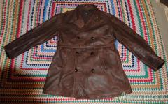 Giacca in pelle d'ordinanza x 