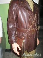 Giacca in pelle d'ordinanza x 