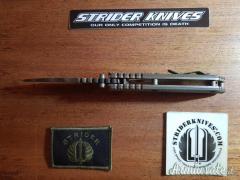 Strider Knives - GB Tiger Stripe OD Green - Coltello nuovo Strider Knives - GB Tiger Stripe OD Green - Coltello nuovo