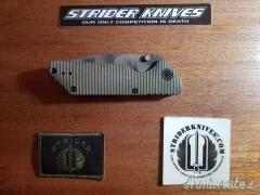 Strider Knives - GB Tiger Stripe OD Green - Coltello nuovo Strider Knives - GB Tiger Stripe OD Green - Coltello nuovo