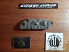 Strider Knives - GB Tiger Stripe OD Green - Coltello nuovo Strider Knives - GB Tiger Stripe OD Green - Coltello nuovo