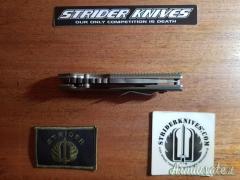 Strider Knives - GB Tiger Stripe OD Green - Coltello nuovo Strider Knives - GB Tiger Stripe OD Green - Coltello nuovo