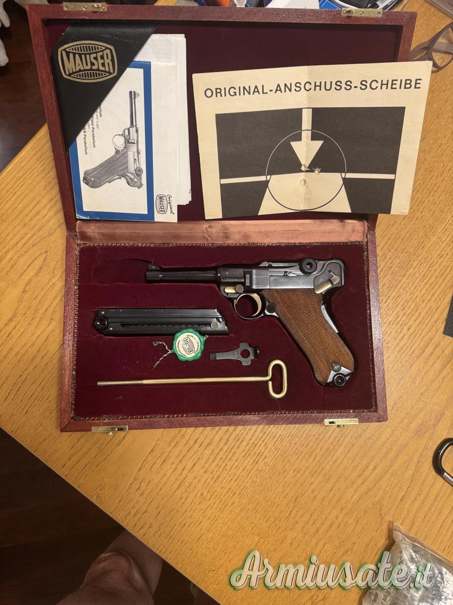 Luger Mauser  edizione Gamba Luger Mauser  edizione Gamba