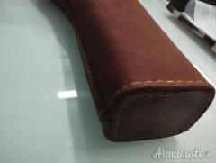 CUSTODIA RIGIDA PER FUCILE DA CACCIA DA COLLEZIONE SCAMOSCIATA CUSTODIA RIGIDA PER FUCILE DA CACCIA DA COLLEZIONE SCAMOSCIATA