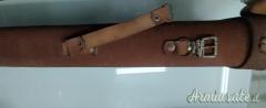 CUSTODIA RIGIDA PER FUCILE DA CACCIA DA COLLEZIONE SCAMOSCIATA CUSTODIA RIGIDA PER FUCILE DA CACCIA DA COLLEZIONE SCAMOSCIATA