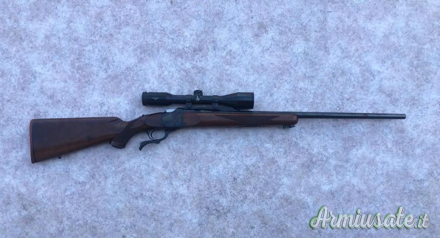 Carabina Ruger Number 1 blocco cadente cal 300 win con ottica Swarovski 6x42 ottime condizioni Carabina Ruger Number 1 blocco cadente cal 300 win con ottica Swarovski 6x42 ottime condizioni