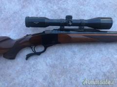 Carabina Ruger Number 1 blocco cadente cal 300 win con ottica Swarovski 6x42 ottime condizioni Carabina Ruger Number 1 blocco cadente cal 300 win con ottica Swarovski 6x42 ottime condizioni