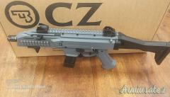 CZ | Ceska Zbrojovka CZ SCORPION EVO3-S1 9 LUGER NO STOCK GREY(S) 9x19mm Parabellum | Luger | NATO