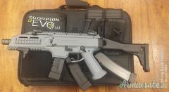 CZ | Ceska Zbrojovka CZ SCORPION EVO3-S1 9 LUGER NO STOCK GREY(S) 9x19mm Parabellum | Luger | NATO CZ | Ceska Zbrojovka CZ SCORPION EVO3-S1 9 LUGER NO STOCK GREY(S) 9x19mm Parabellum | Luger | NATO