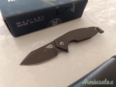 Coltello Fox pieghevole Yaru Titanio