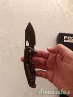 Coltello Fox pieghevole Yaru Titanio