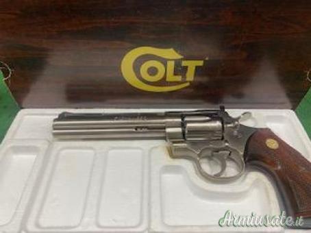 Colt Python 6" nikel .357 Magnum  |  9x31mmR  | .353 Casull