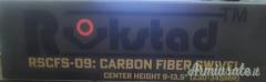 Bipiede girevole a molla in fibra di carbonio da 9-13,5