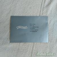 Scatola e documenti per WALTHER modello P38 cal. 7,65 Parabellum