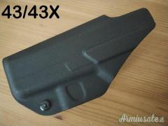 Fondina kydex - glock 19 23 e 43 43x