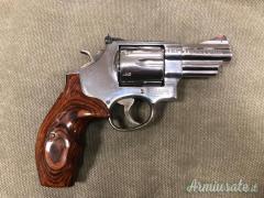 Revolver Smith e Wesson 629 6 trail boss nikelata cal 44 mag canna 3 pollici pari al nuovo