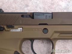 Pistola Sig Sauer P320 M17 tan cal 9x19 condizioni eccellenti