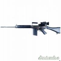 Fucile FAL L1A1 SLR Cal. 308w con ottica SUIT (Sight Unit Infantry Trilux) L2A2.