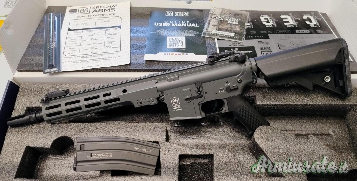 M4 Specna Arms carabine cqb SA-A33 ONE Kestrel full metal grey M4 Specna Arms carabine cqb SA-A33 ONE Kestrel full metal grey