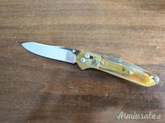 Set guancette aftermarket Ultem Pei con lama custom in niolox per Benchmade 940