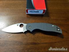 Spyderco Sage V compression lock CF-G10