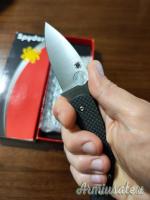 Spyderco Sage V compression lock CF-G10
