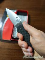 Spyderco Sage V compression lock CF-G10