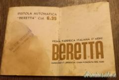 Libretto istruzioni beretta 418