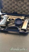 Beretta 9X21mm Stainless Golden 9x21mm IMI