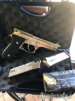 Beretta 9X21mm Stainless Golden 9x21mm IMI