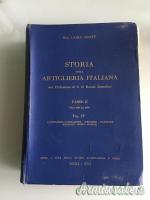 VOLUME  STORIA  DELL'ARTIGLIERIA