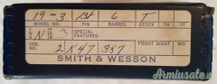 S&W 19-3 COMBAT MAGNUM 357 6