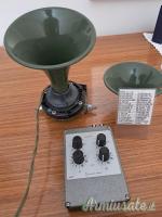 RICHIAMO BOTTI CON 2 USCITE + TROMBA BOTTI CON DOPPIO CONO