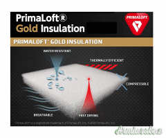 Gilet in canvas pesante  imbottito con Primaloft
