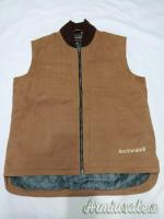 Gilet in canvas pesante  imbottito con Primaloft