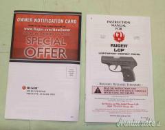 Pistola Ruger LCP Calibro 9 Corto