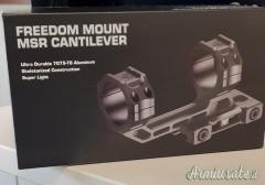 Attacco cantilever Freedom Light 30 mm nero