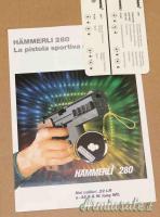 Pistola Hammerli 280 Cal. 32WC---22LR