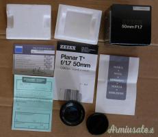 OBIETTIVO ZEISS PLANAR T*- NUOVO